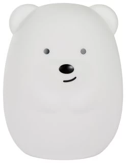 Glow Kids Bear Silicone Night Table Light - Multicoloured