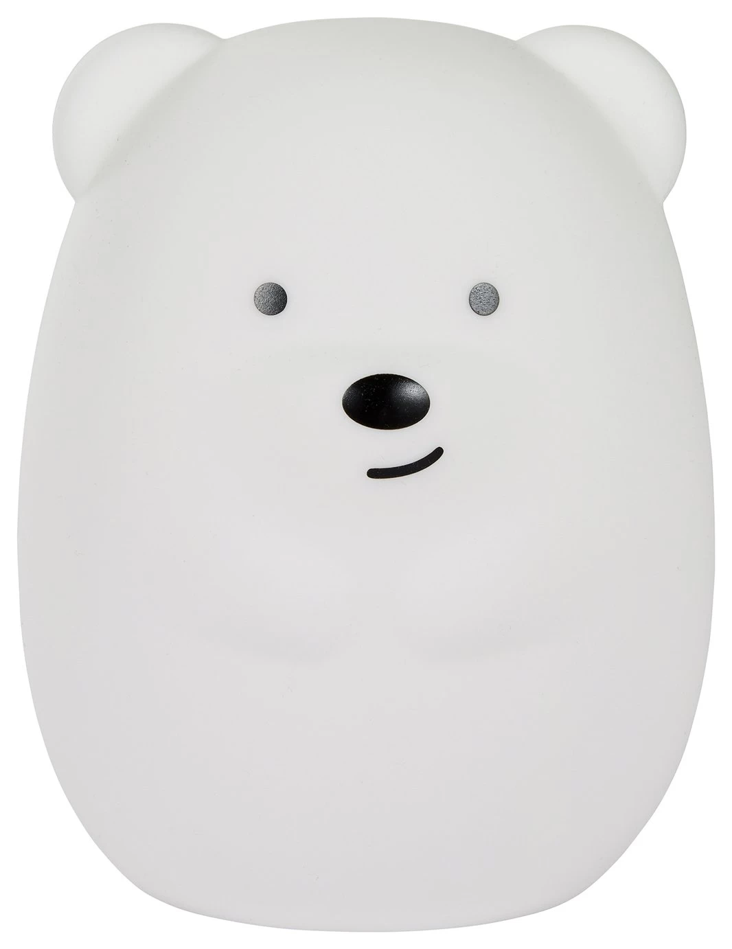Glow Kids Bear Silicone Night Table Light - Multicoloured