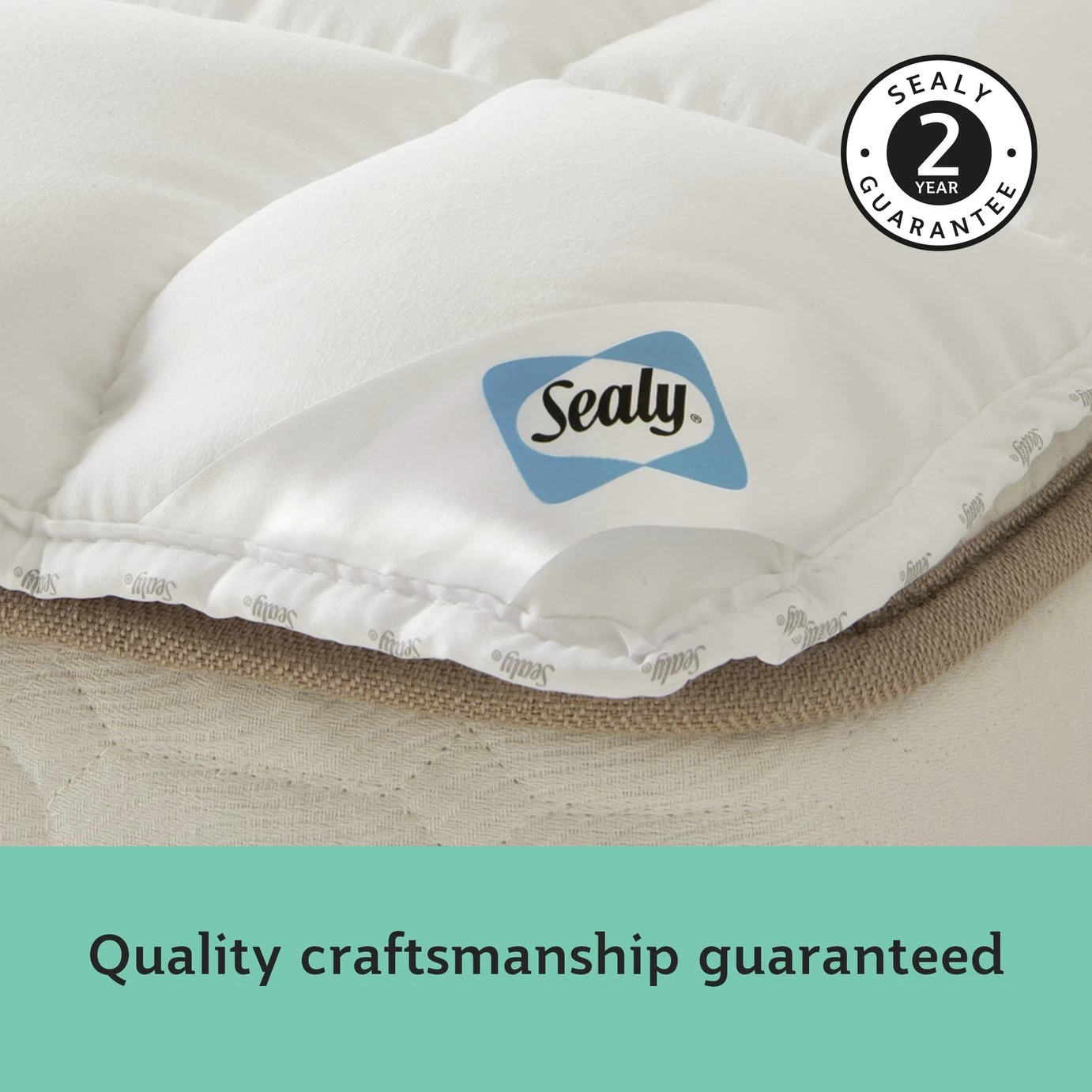 Sealy Anti Allergy Hollowfibre 10.5Tog Duvet - Single - Image 7