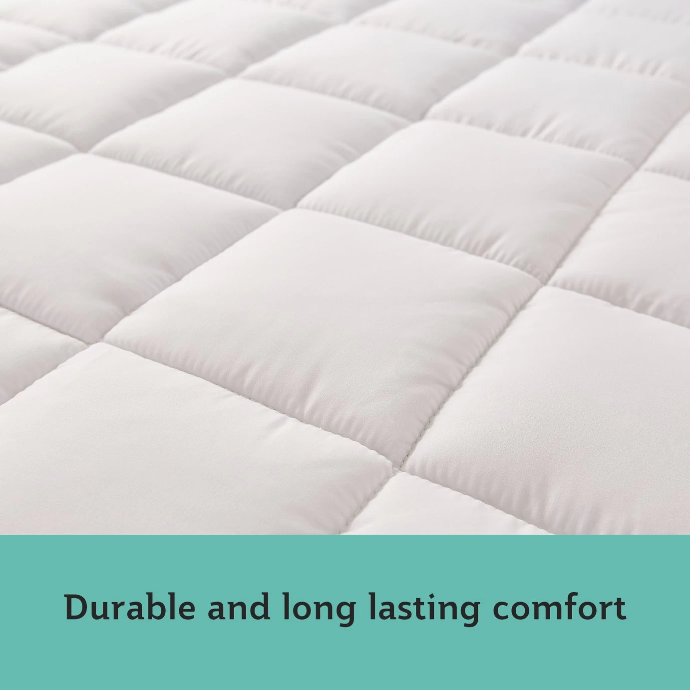 Sealy Anti Allergy Hollowfibre Mattress Topper - Double - Image 4