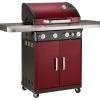 LANDMANN Rexon CooK 4 Burner Gas BBQ - Red