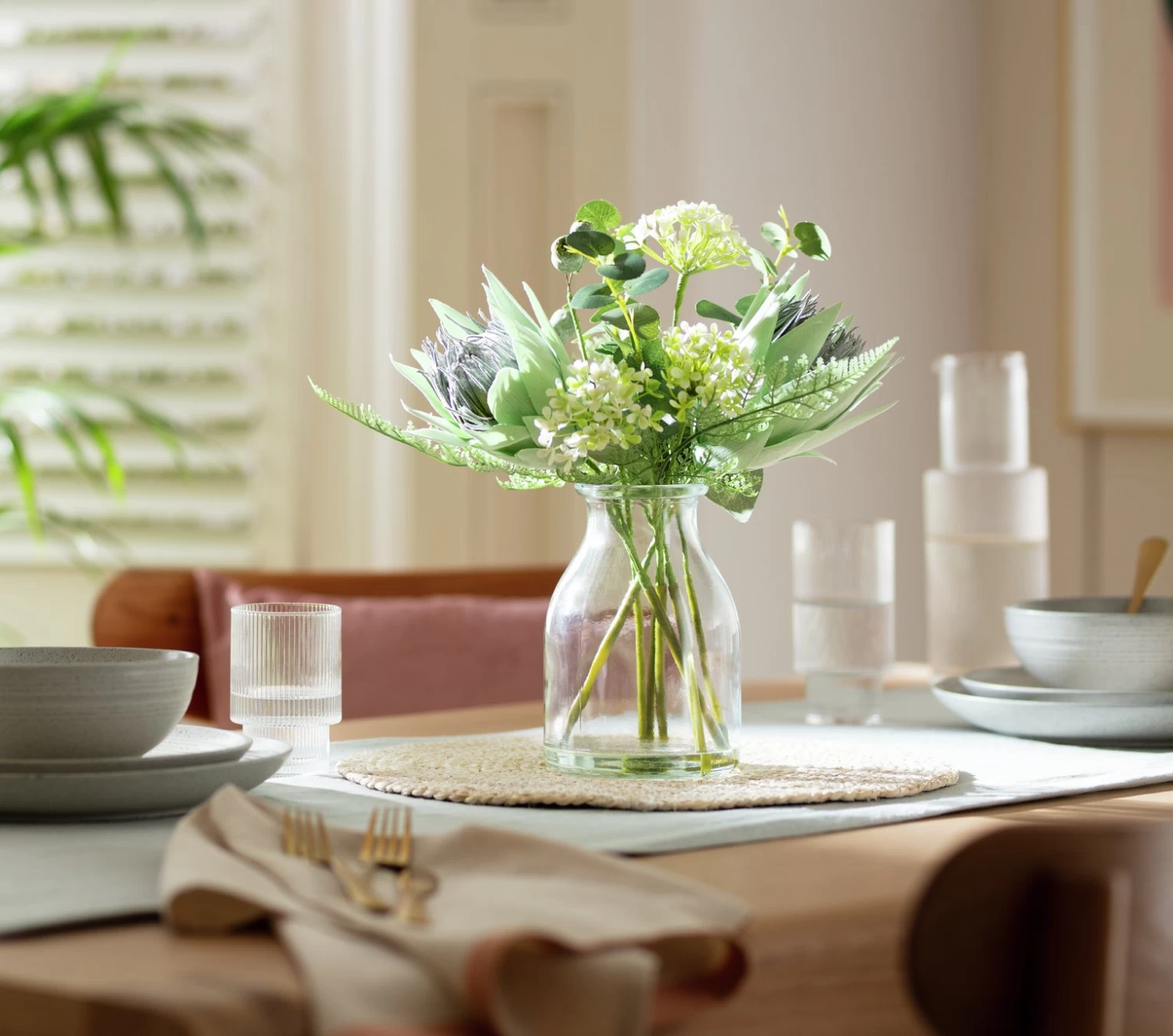 Habitat Artificial Faux Floral Protea - Image 2