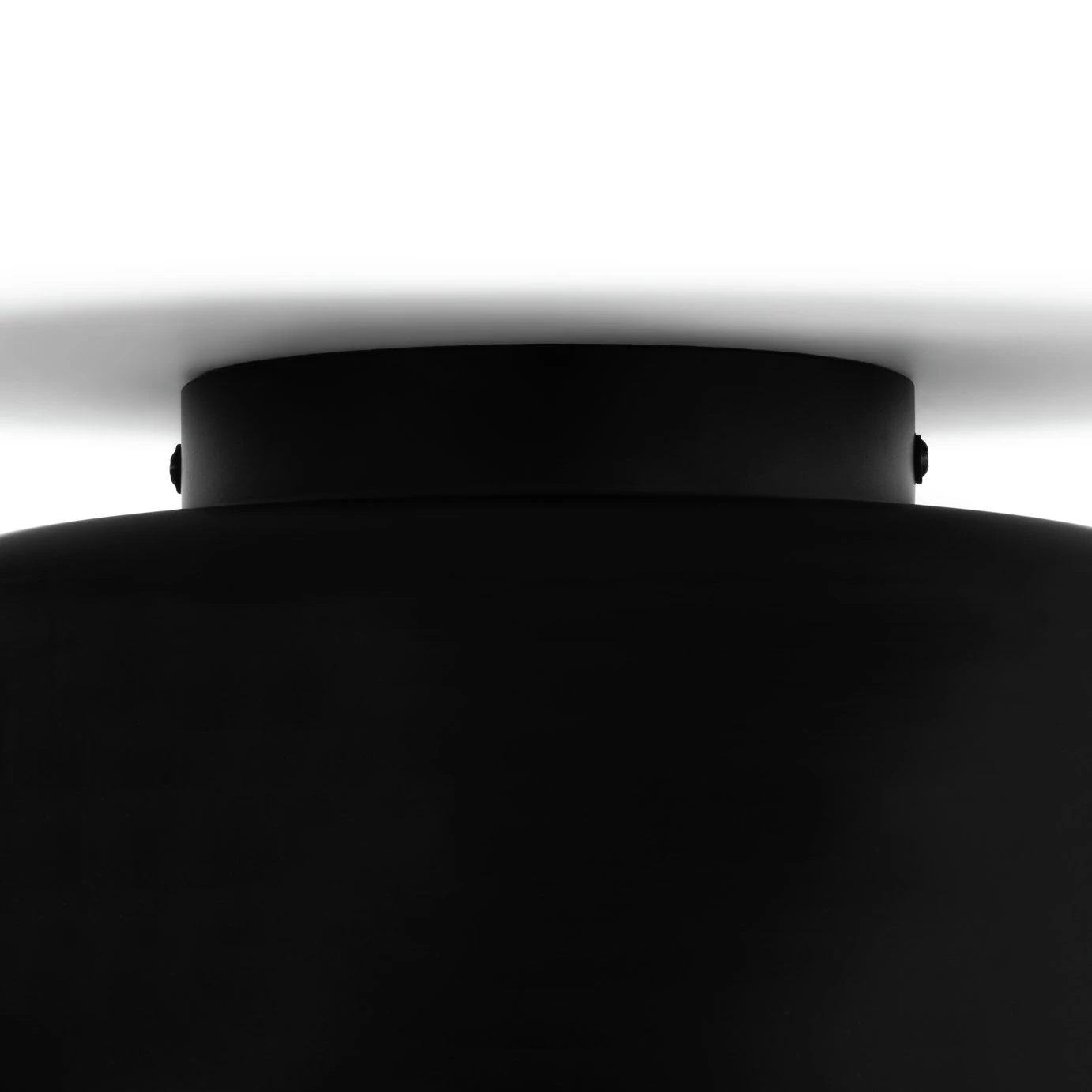 Habitat Modern Globe Metal Bathroom Ceiling Light - Black - Image 4