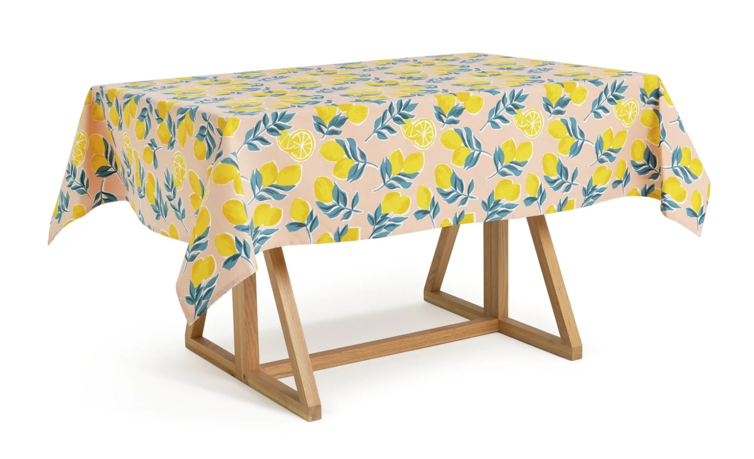 Habitat Lemons Wipe Clean Tablecloth - Multicoloured - Image 3