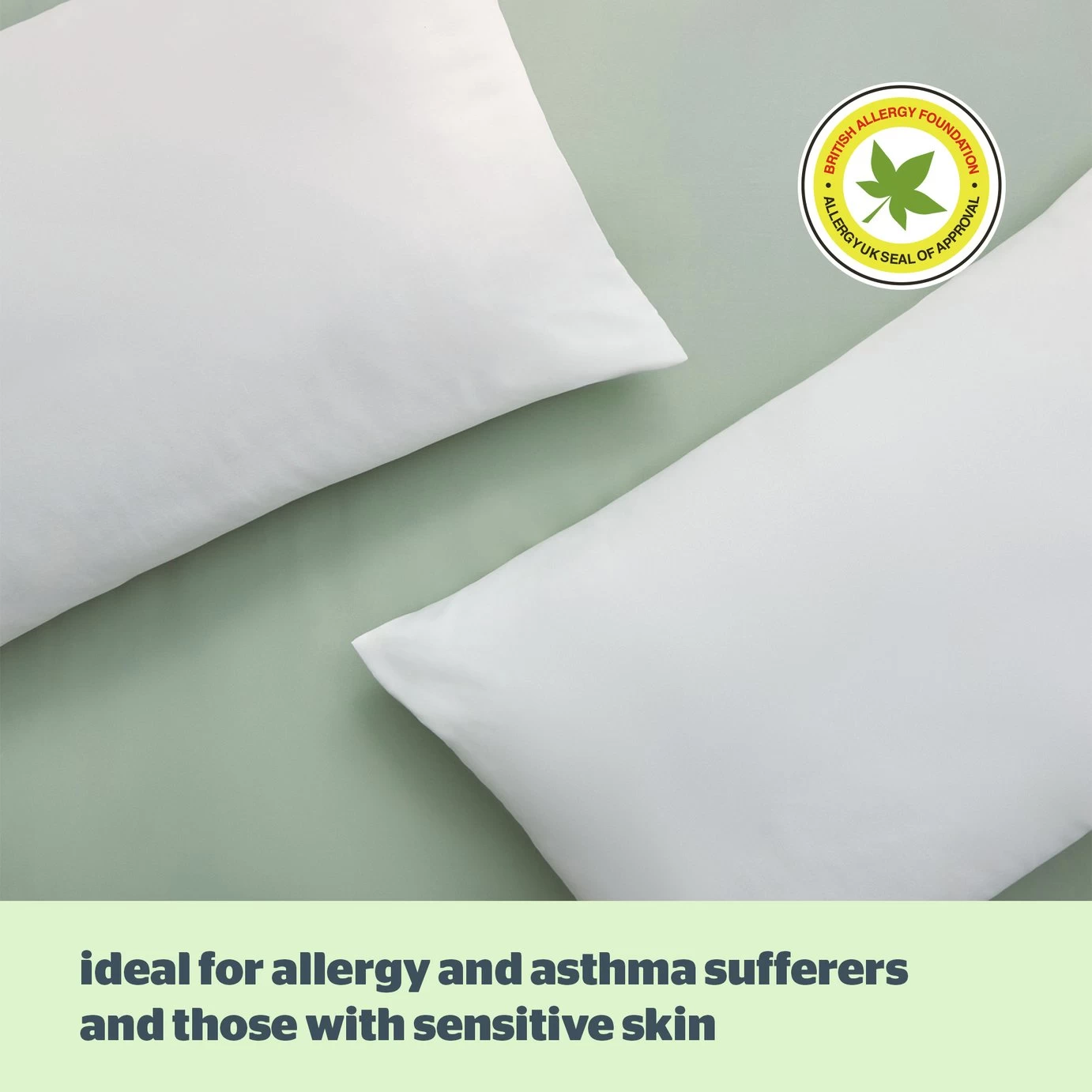 Silentnight Anti-Allergy Medium/ Soft Pillow - 2 Pack - Image 6