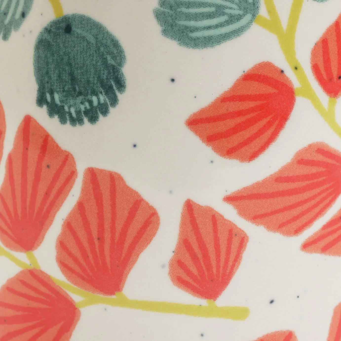 Habitat X Kew Set Of 2 Ceramic Mugs - Image 3