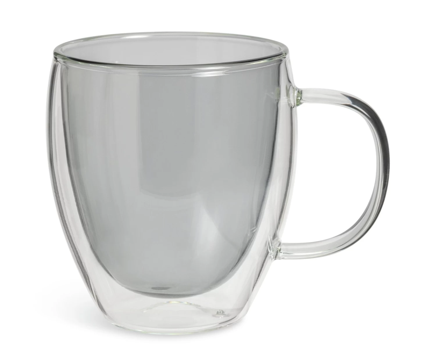 Habitat Double Walled Set Of 2 Coffee Cup - Grey - Image 2