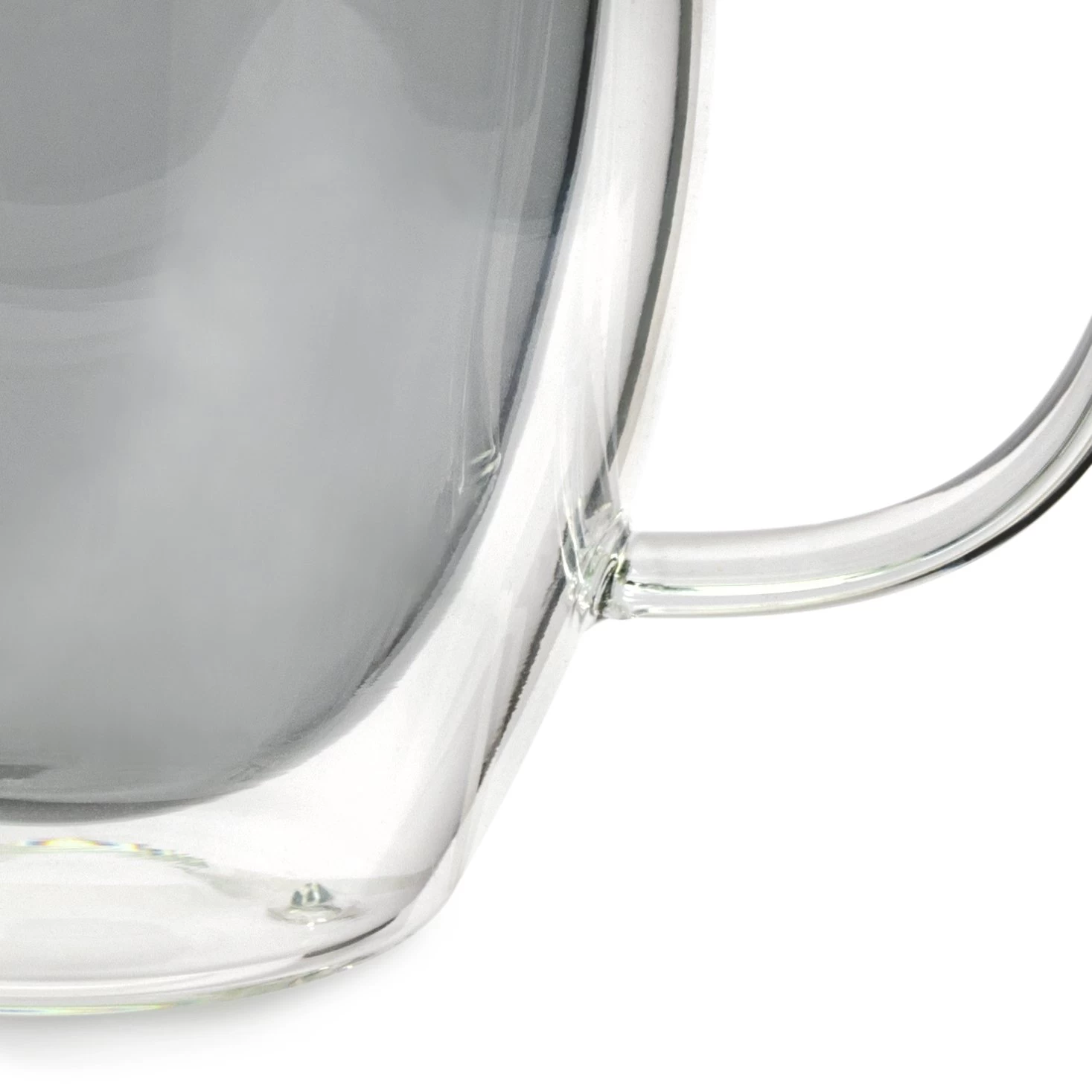 Habitat Double Walled Set Of 2 Coffee Cup - Grey - Image 3