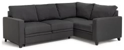 Habitat Seattle Right Corner Fabric Sofa Bed - Charcoal