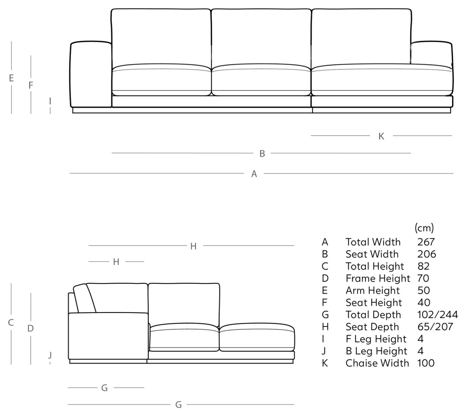 Swoon Denver Velvet Right Hand Corner Sofa - Biscuit - Image 4