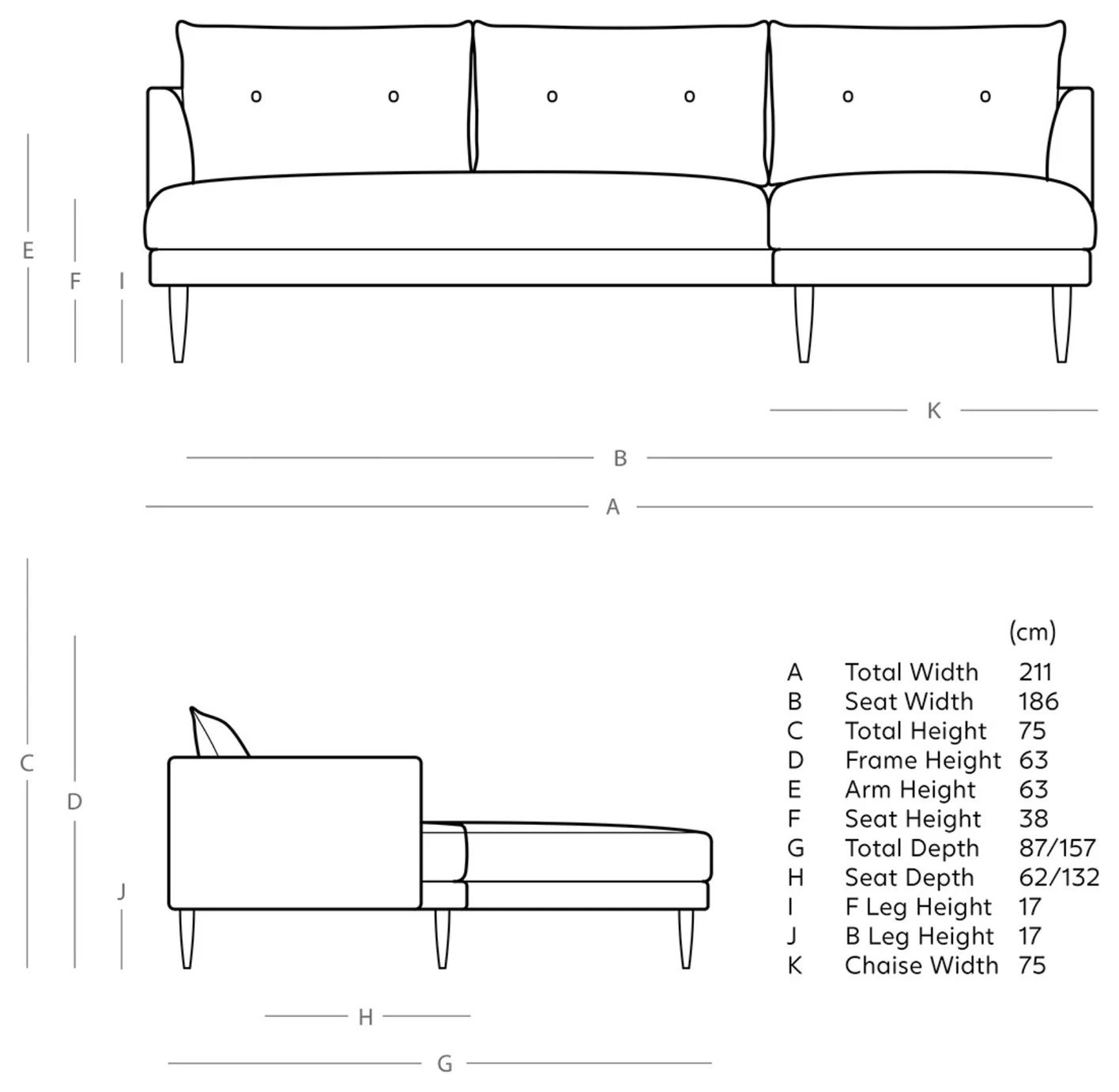 Swoon Kalmar Velvet Right Hand Corner Sofa - Silver Grey - Image 4