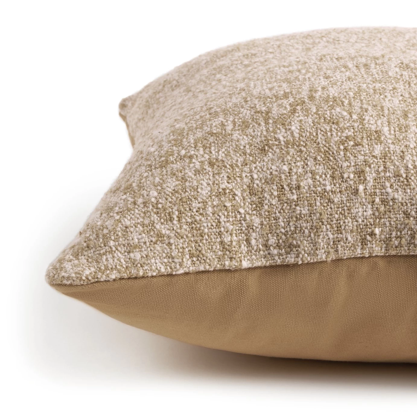 Habitat Boucle Handwoven Cushion - Neutral - 50x50cm - Image 4