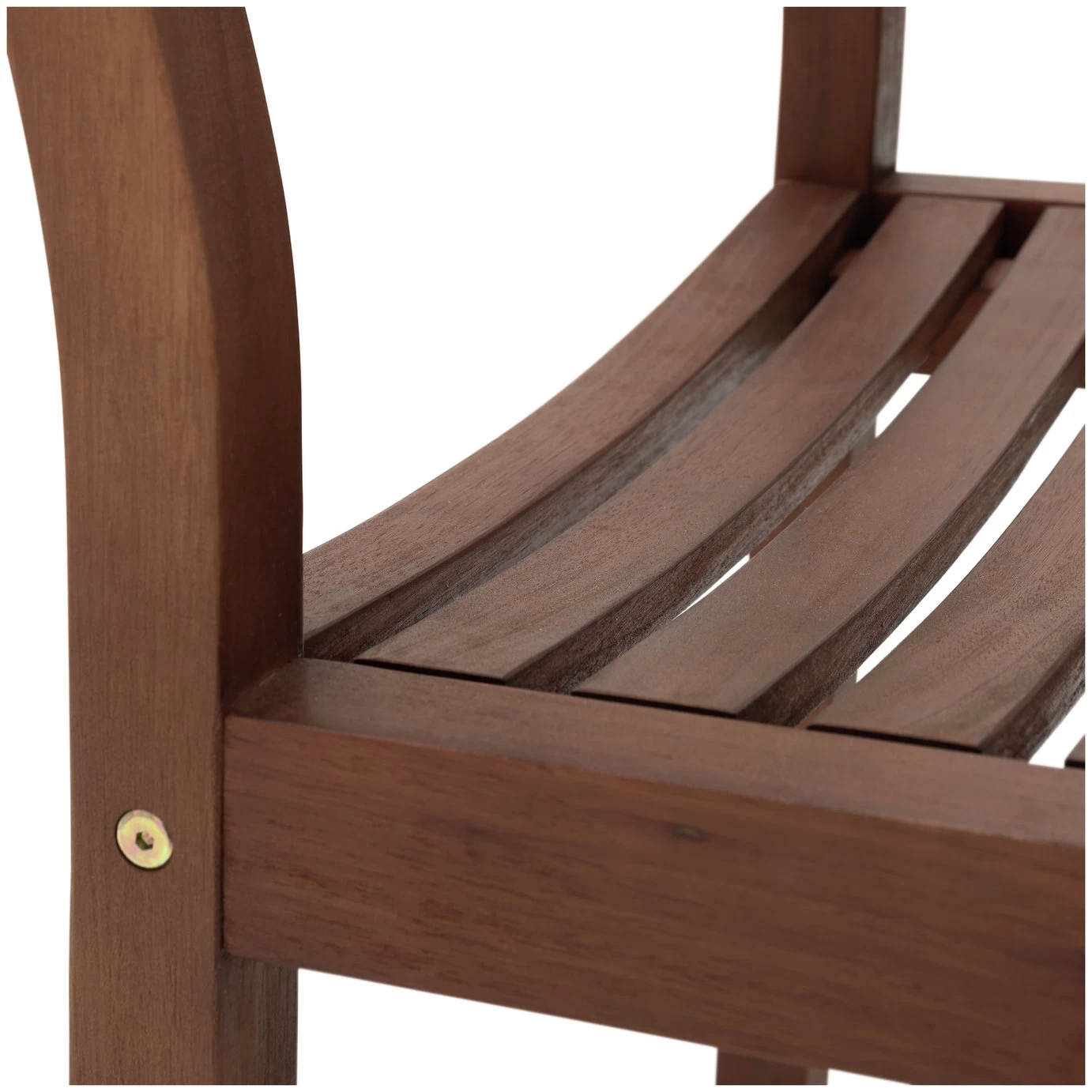 Habitat Amalfi 6 Seater Wooden Patio Set - Brown - Image 8