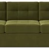 Swoon Berlin Velvet 3 Seater Sofa Bed - Fern Green