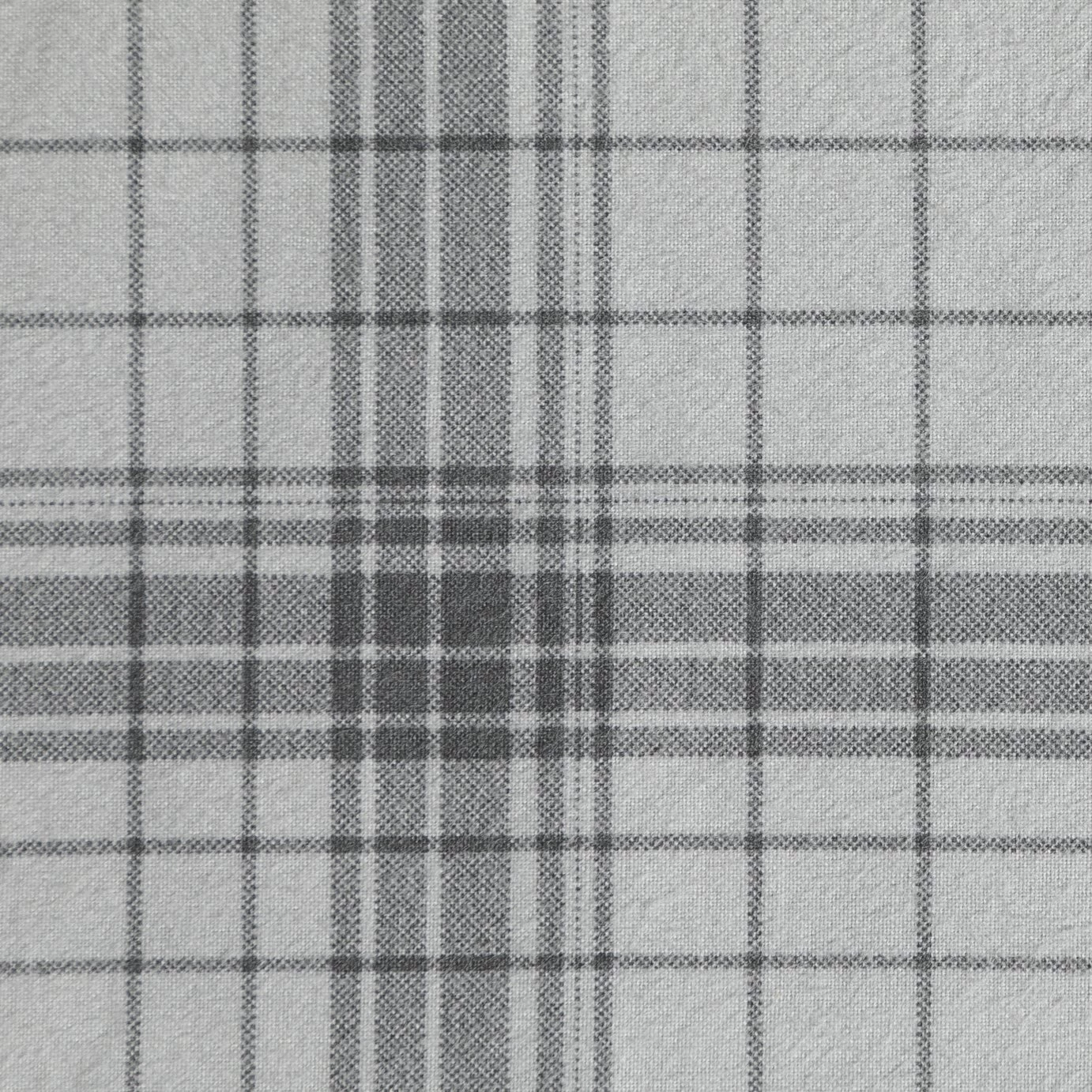 Habitat Grey Brushed Check Bedding Set - Single - Image 7