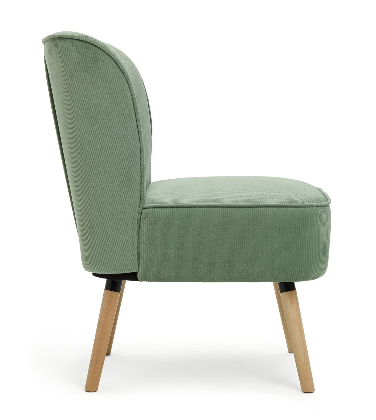 Habitat Eppy Fabric Accent Chair - Mint Green - Image 7