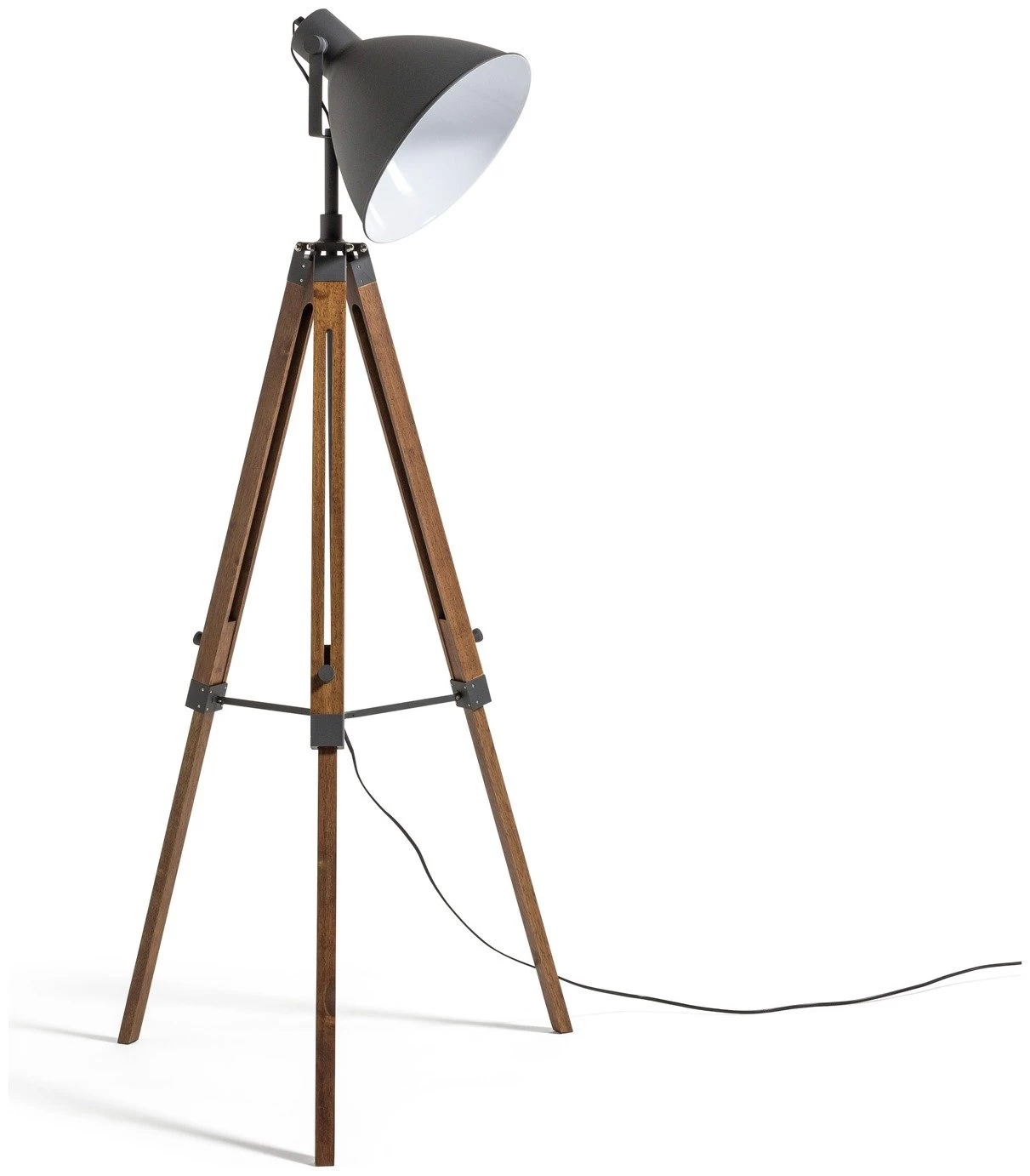 Habitat Industrial Tripod Floor Lamp - Image 2