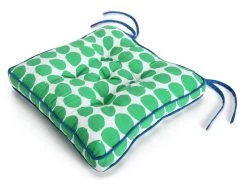 Habitat Abstract Pack Of 2 Seat Cushion - Green
