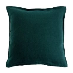 Habitat Recycled Plain Cushion - Green - 50x50cm