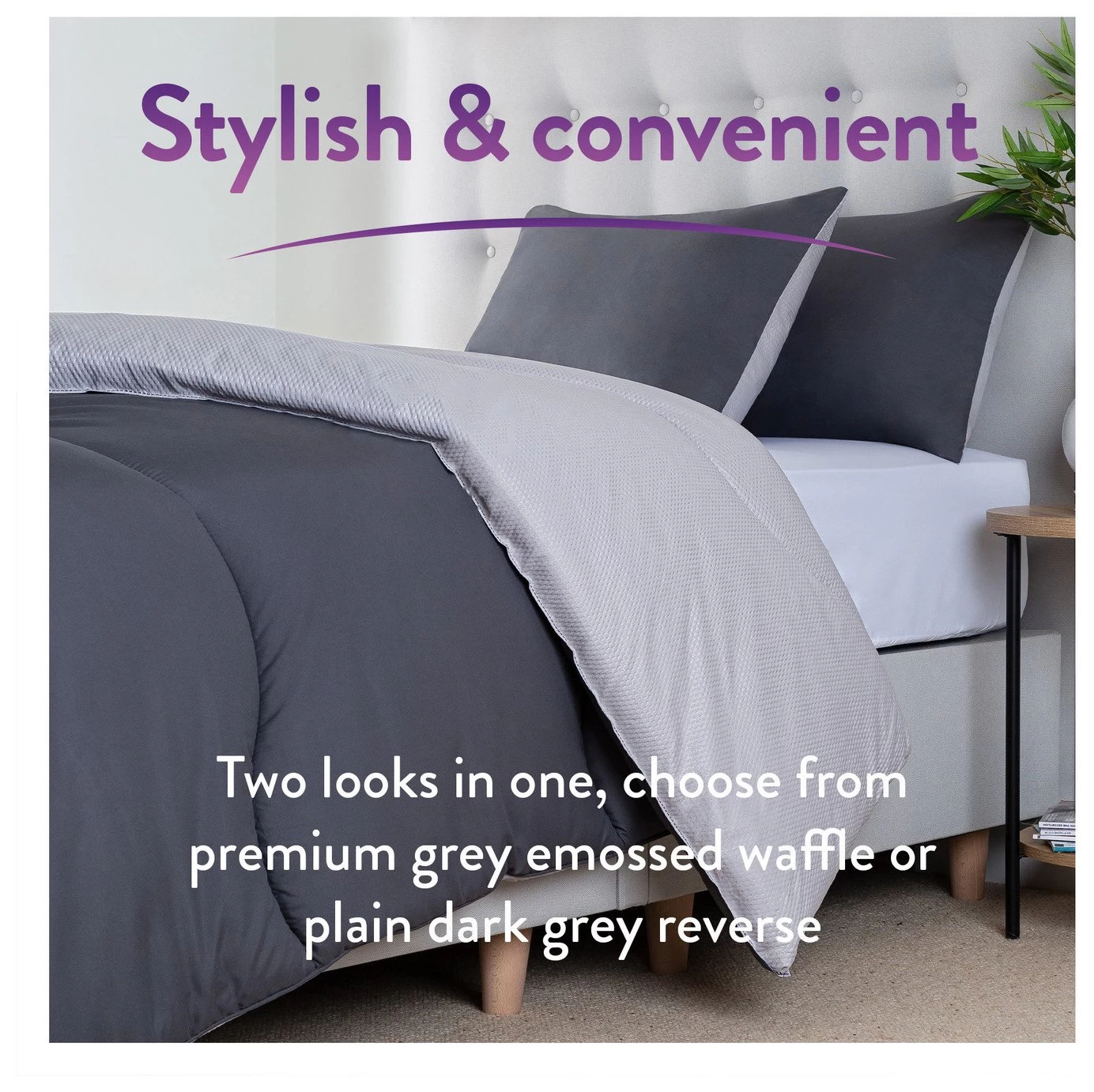 Slumberdown Coverless Comfort 10.5 Tog Duvet - Single - Image 2