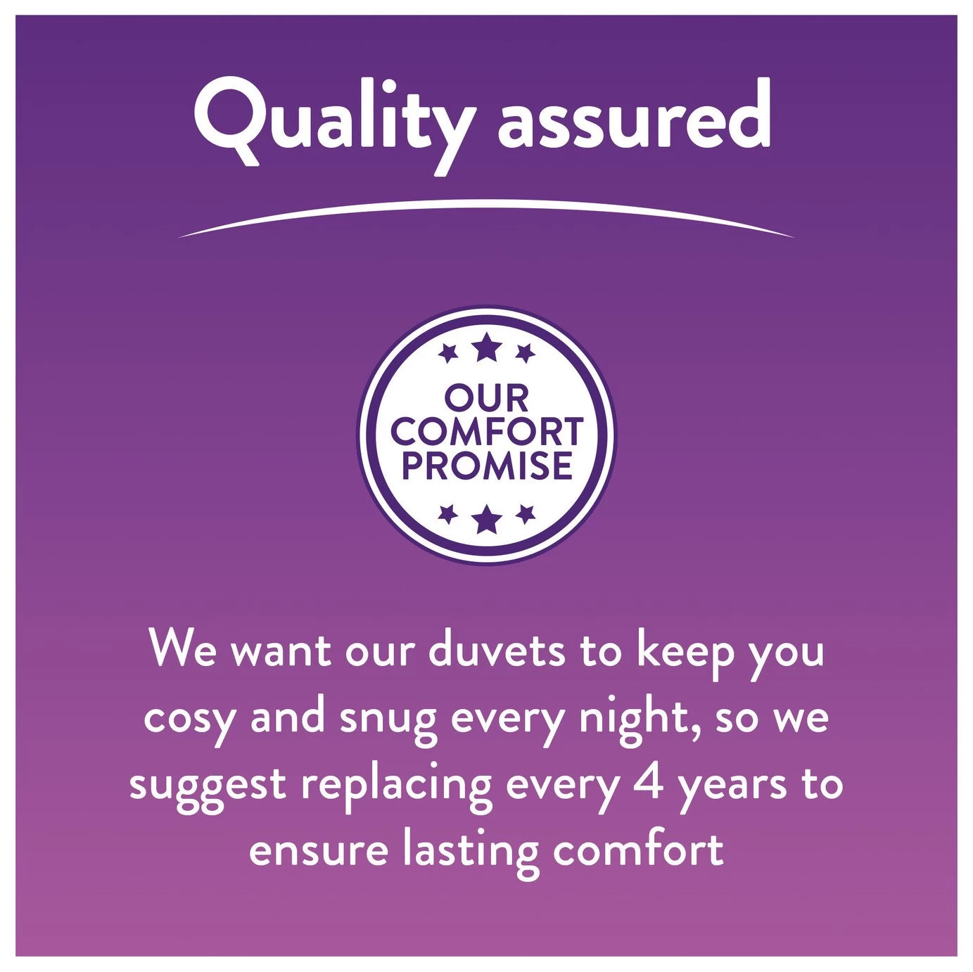 Slumberdown Coverless Comfort 10.5 Tog Duvet - Single - Image 10