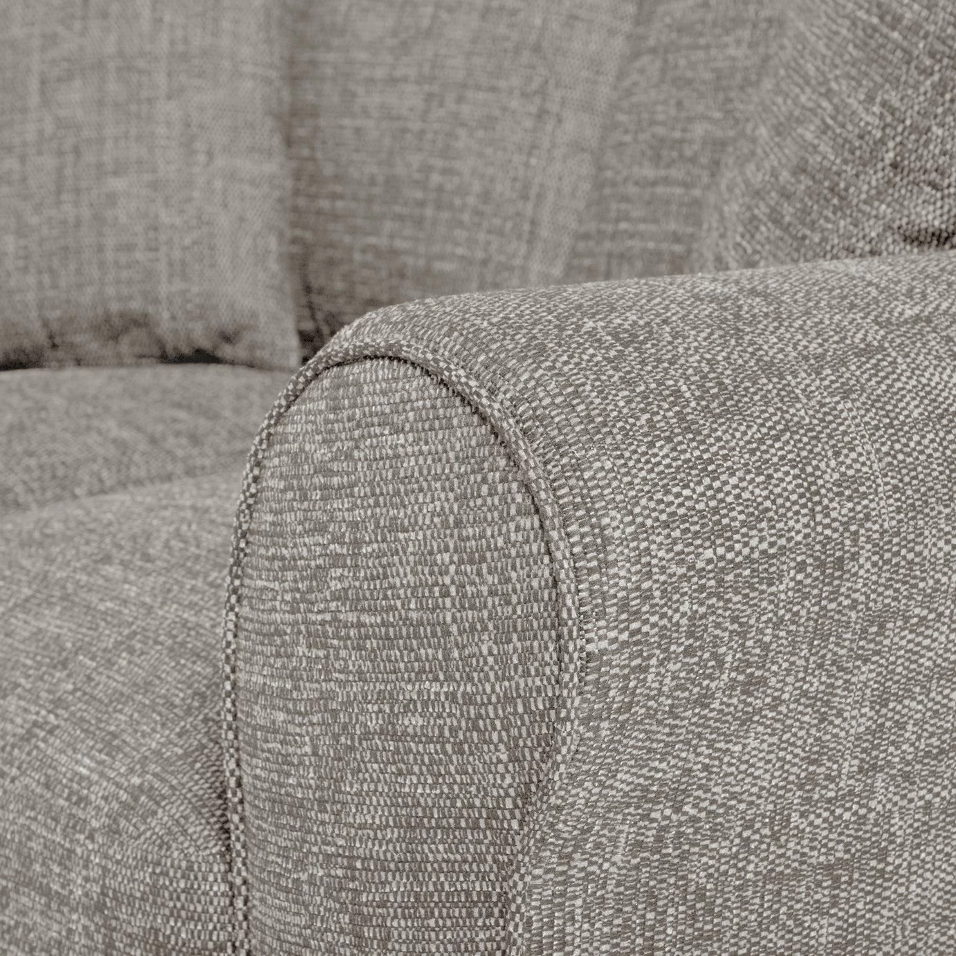 Habitat Lisbon Fabric 2 Seater Sofa - Grey - Image 8