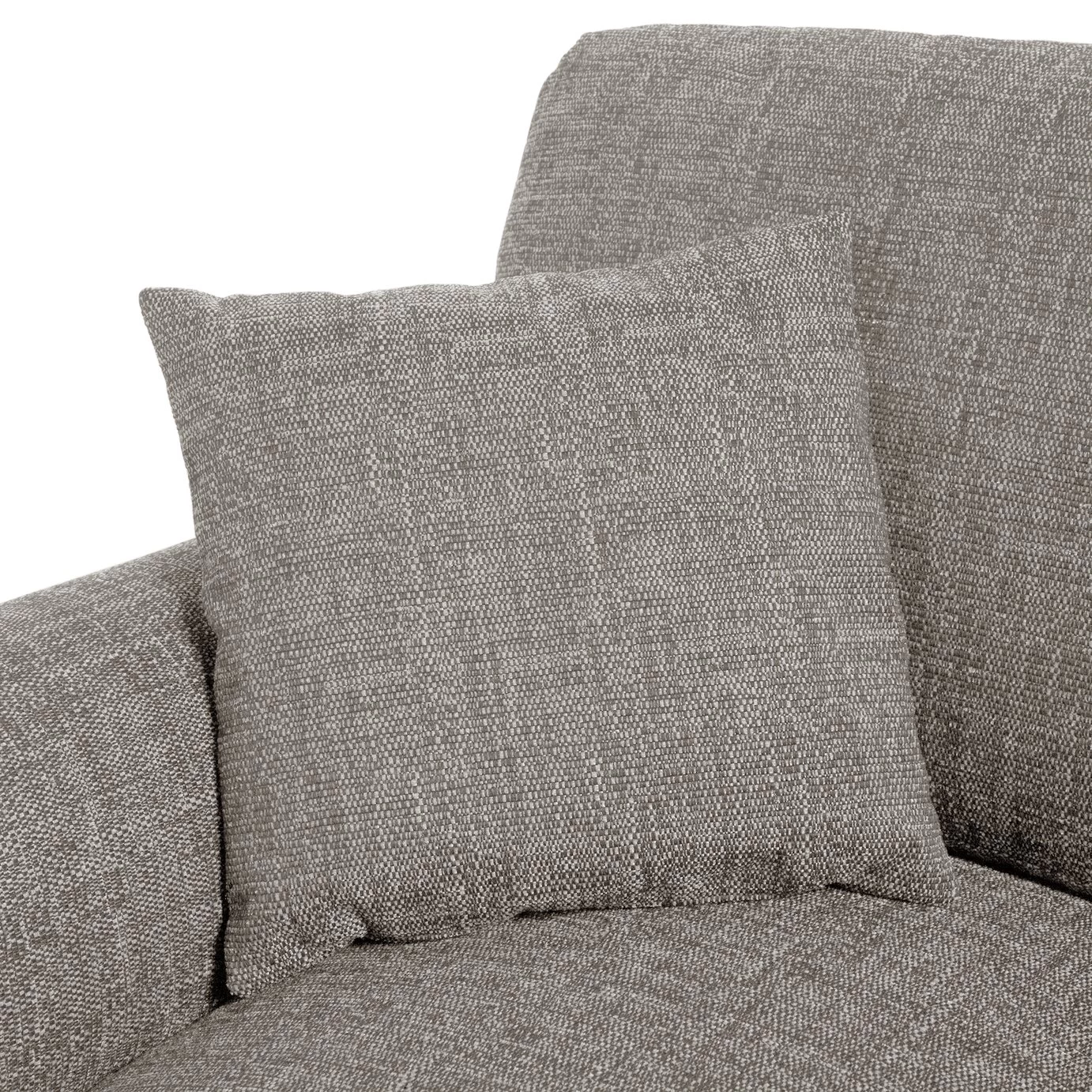 Habitat Lisbon Fabric 2 Seater Sofa - Grey - Image 9