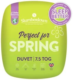 Slumberdown Spring Non Allergic 7.5 Tog Duvet - Single
