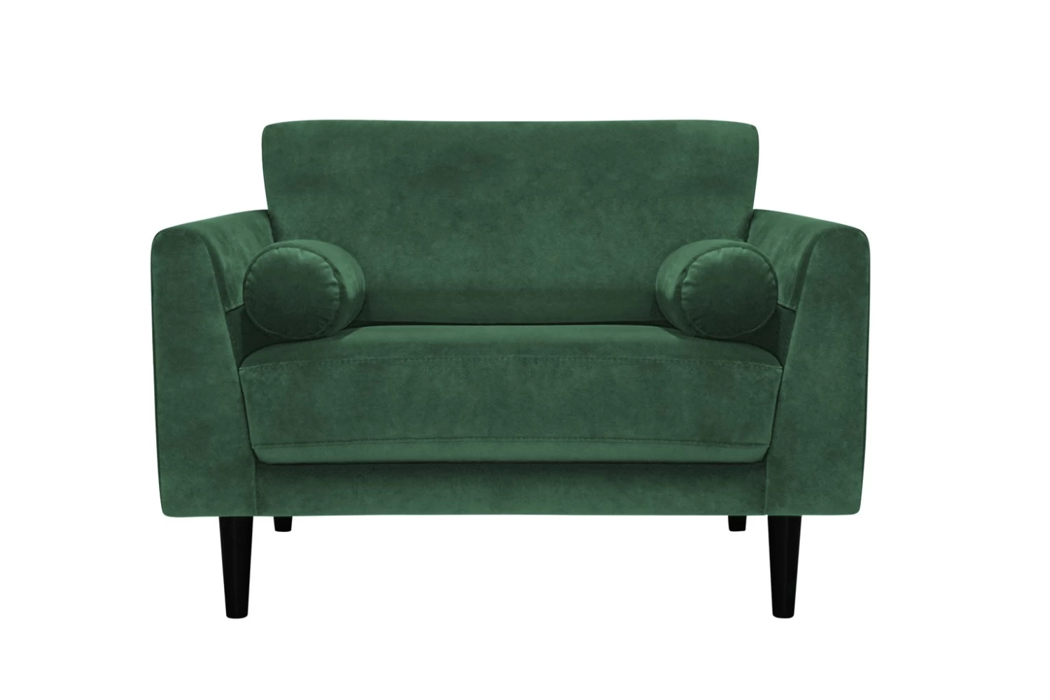 Habitat Jacob Fabric Cuddle Chair - Emerald Green