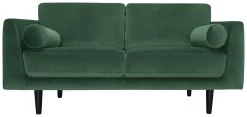 Habitat Jacob Fabric 3 Seater Sofa - Emerald Green