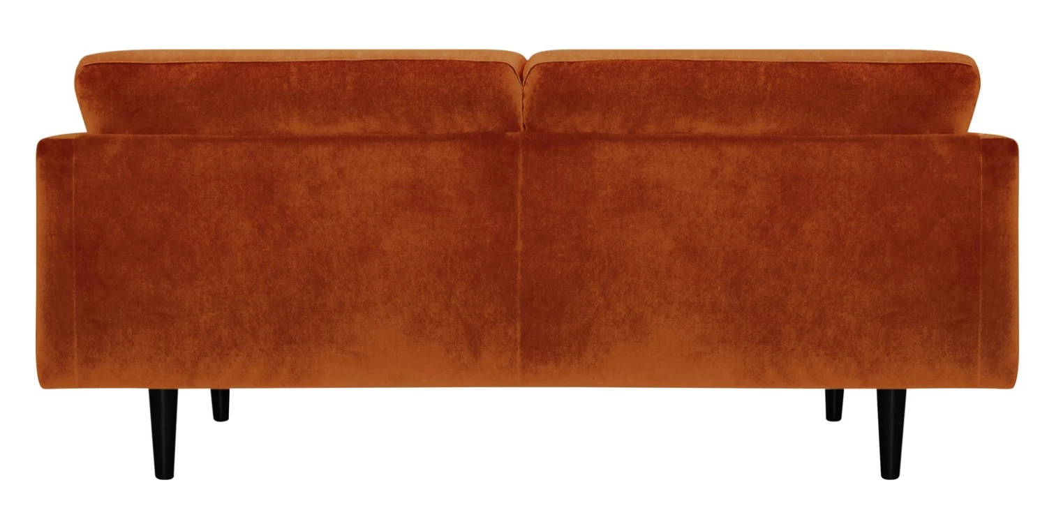 Habitat Jacob Fabric 3 Seater Sofa - Orange - Image 4
