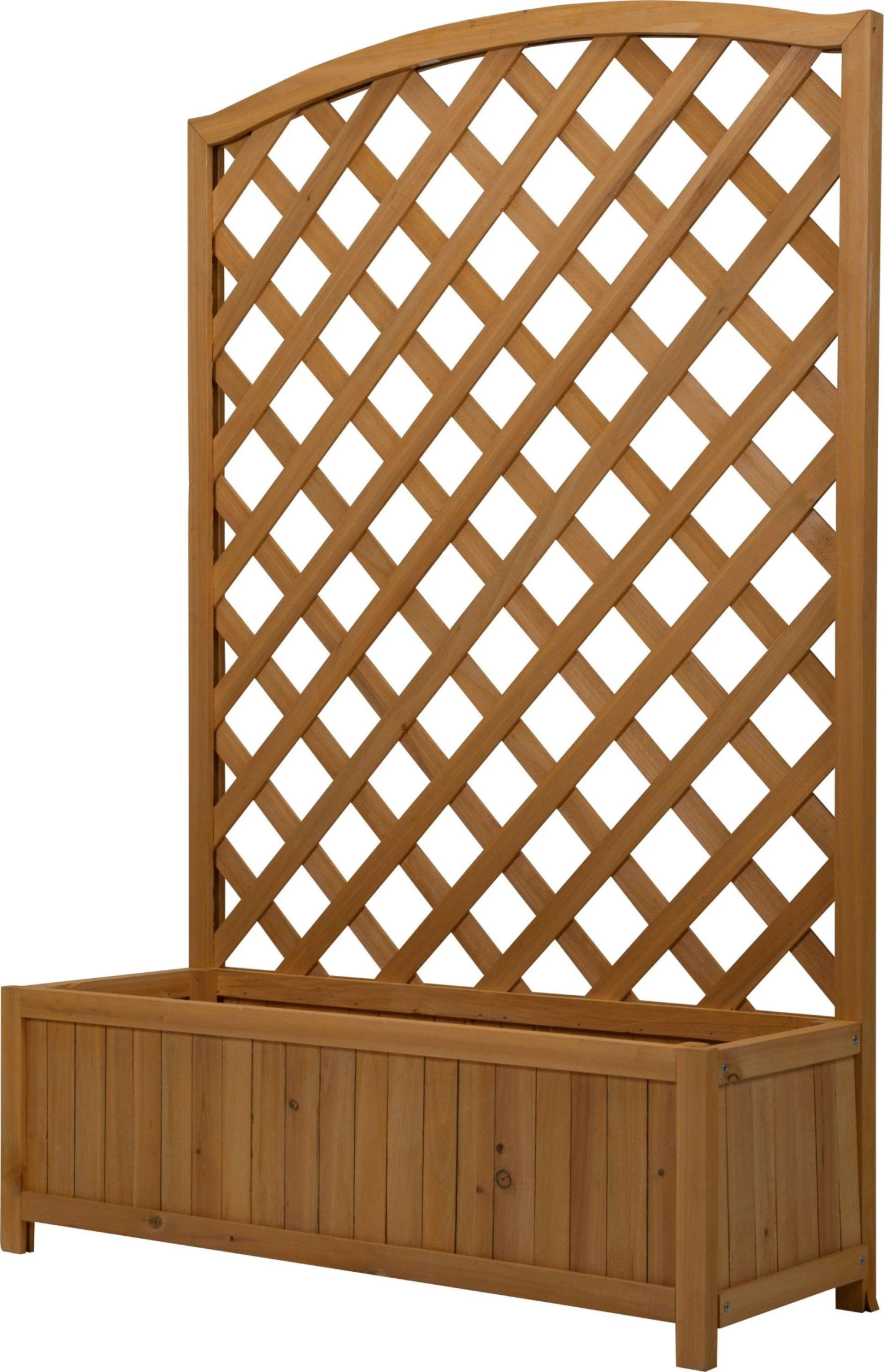 Lattice Wooden Garden Planter - Large