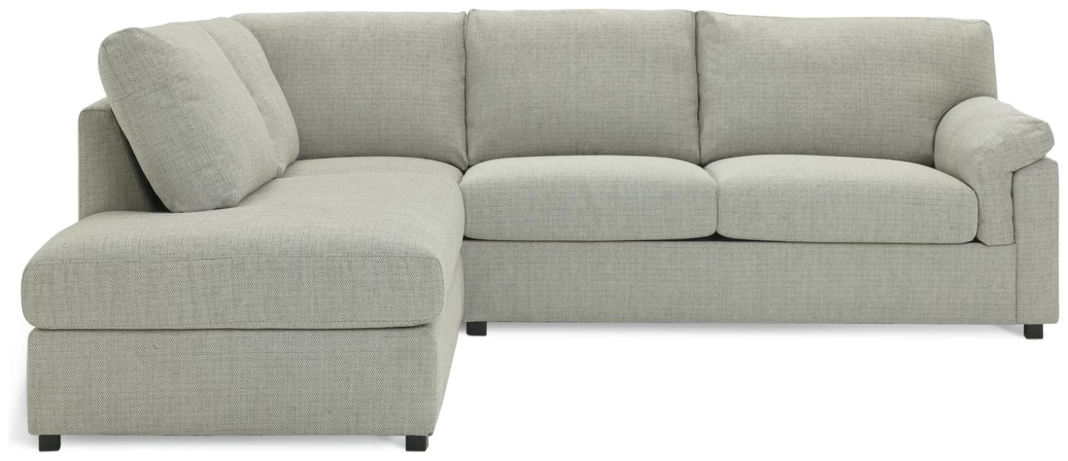 Habitat Florence Fabric Left Hand Corner Chaise Sofa - Cream - Image 3