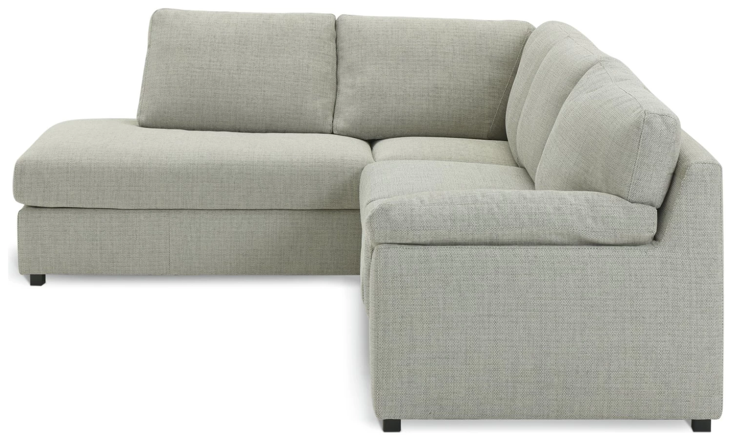 Habitat Florence Fabric Left Hand Corner Chaise Sofa - Cream - Image 5