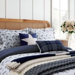 Helena Springfield Cotton Paisley Blue Bedding Set - Single