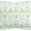 V&A Cotton 200 TC Voysey Anselm Pillowcase - Aqua