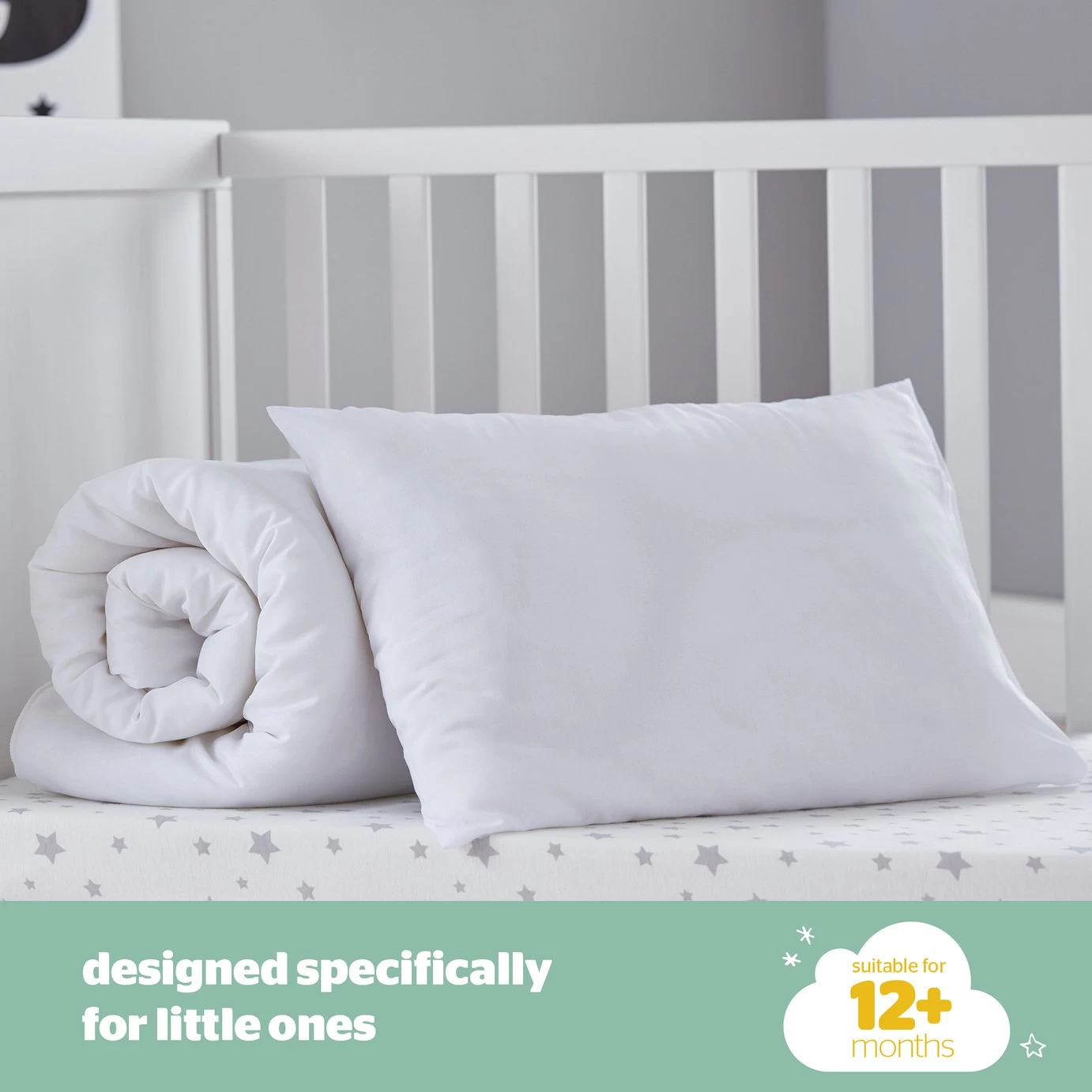Silentnight Safe Nights Anti Allergy Duvet & Pillow -Cot Bed - Image 6