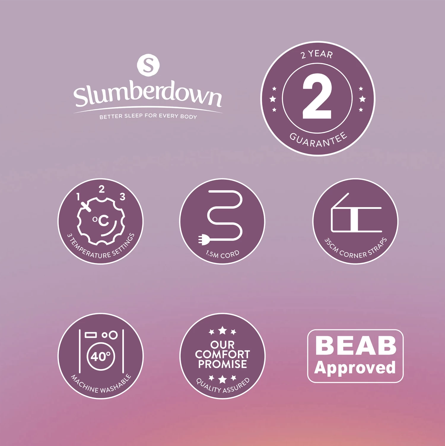 Slumberdown Warm Hugs Electric Blanket-King - Image 11