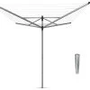 Brabantia 60m Lift-O-Matic Washing Line With Ground Spike