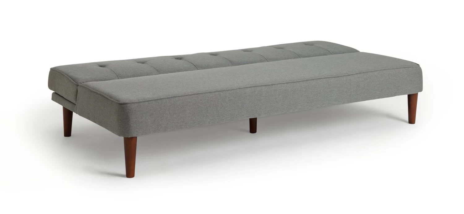 Habitat Odeon 2 Seater Fabric Clic Clac Sofa Bed - Grey - Image 4
