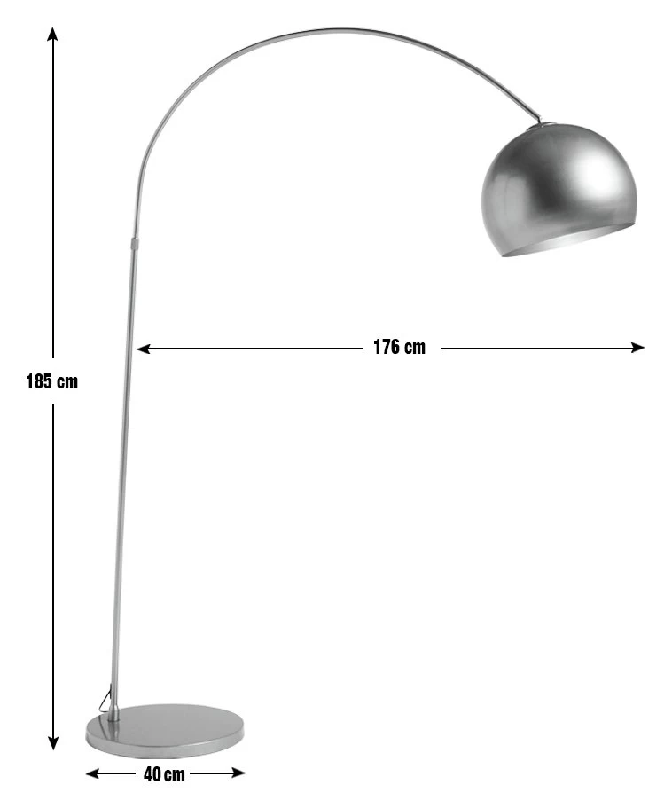 Habitat Wilderness Large Arc Floor Lamp - Image 3