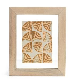 Habitat Mango Wood Picture Frame - Natural - 29x24cm