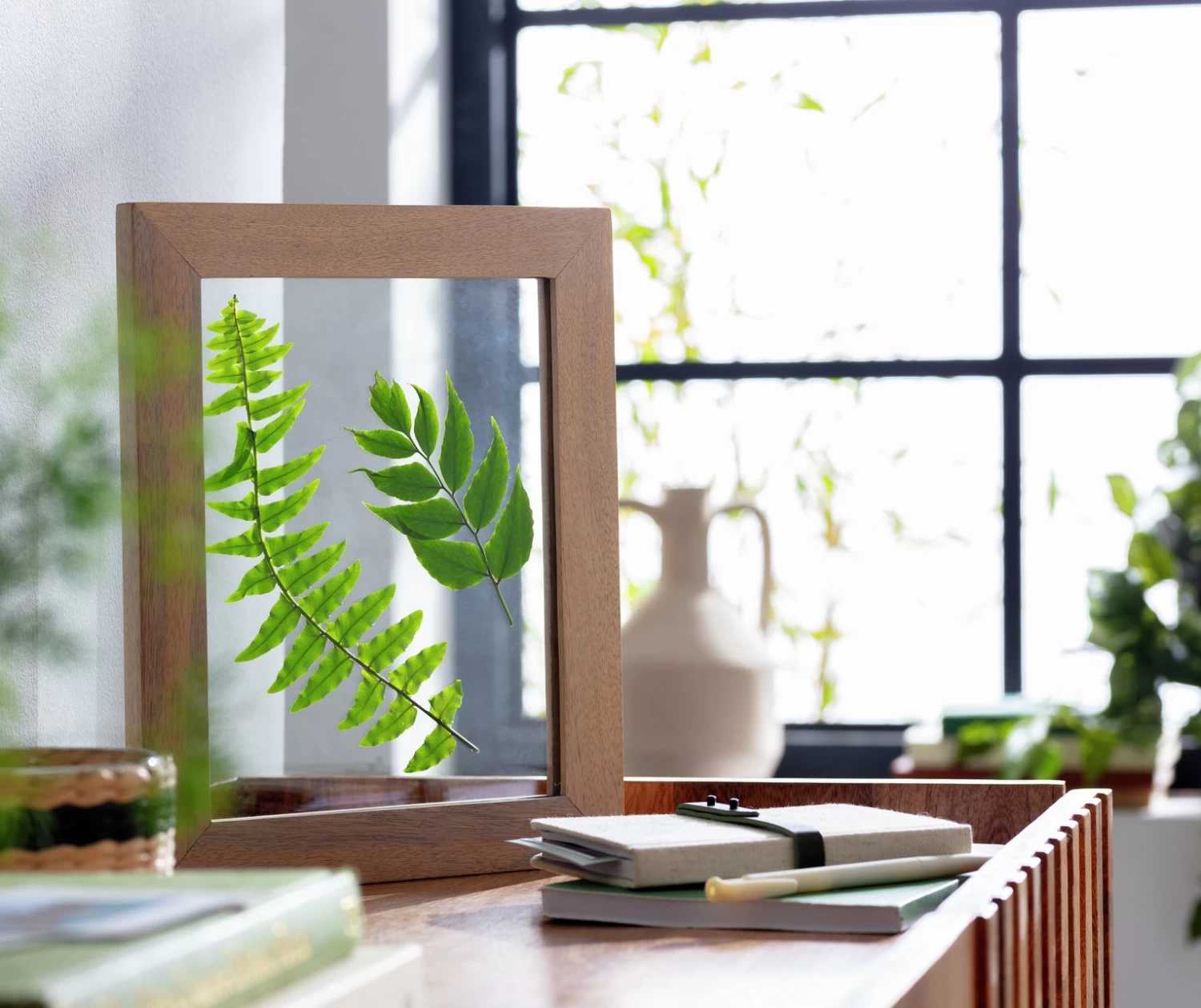 Habitat Mango Wood Picture Frame - Natural - 29x24cm - Image 2