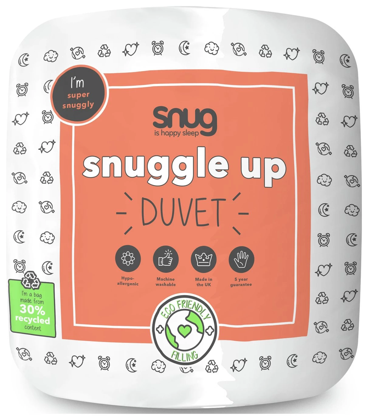 Snug Snuggle Up 13.5 Tog Duvet - Single