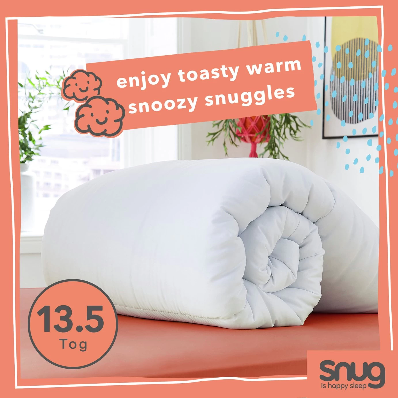 Snug Snuggle Up 13.5 Tog Duvet - Single - Image 3