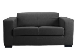 Argos Home Ava Small Fabric 2 Seater Sofa - Charcoal