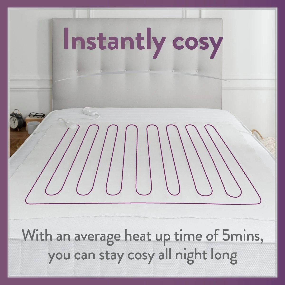 Slumberdown Comfy Cosy Nights Electric Blanket - Double - Image 6