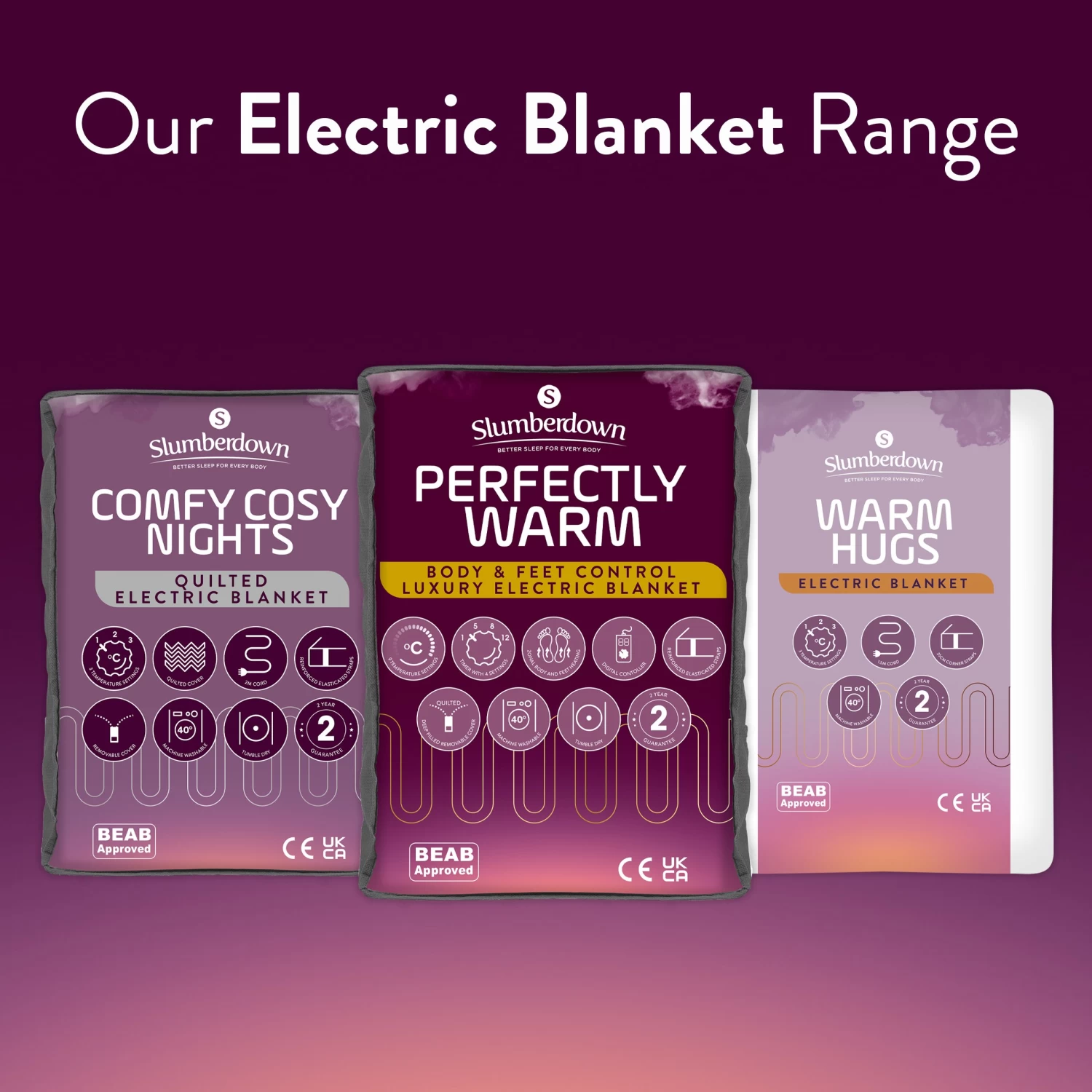 Slumberdown Comfy Cosy Nights Electric Blanket - Double - Image 12