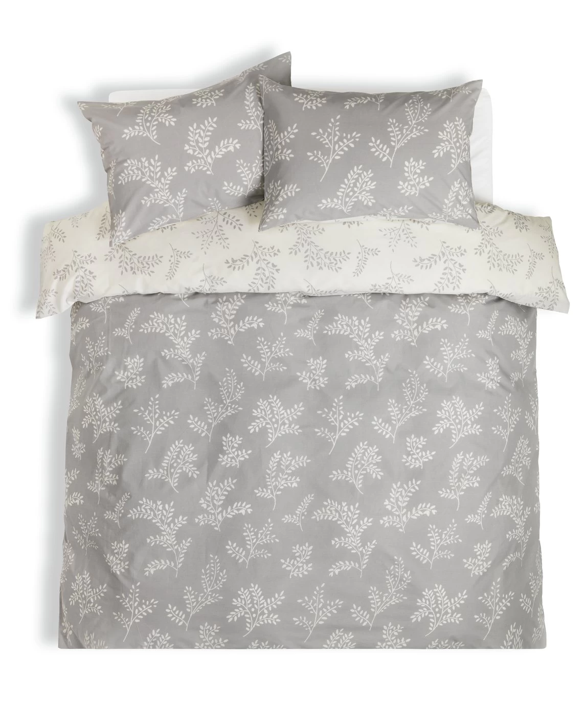 Habitat Floral Trail Grey Bedding Set - Single - Image 3