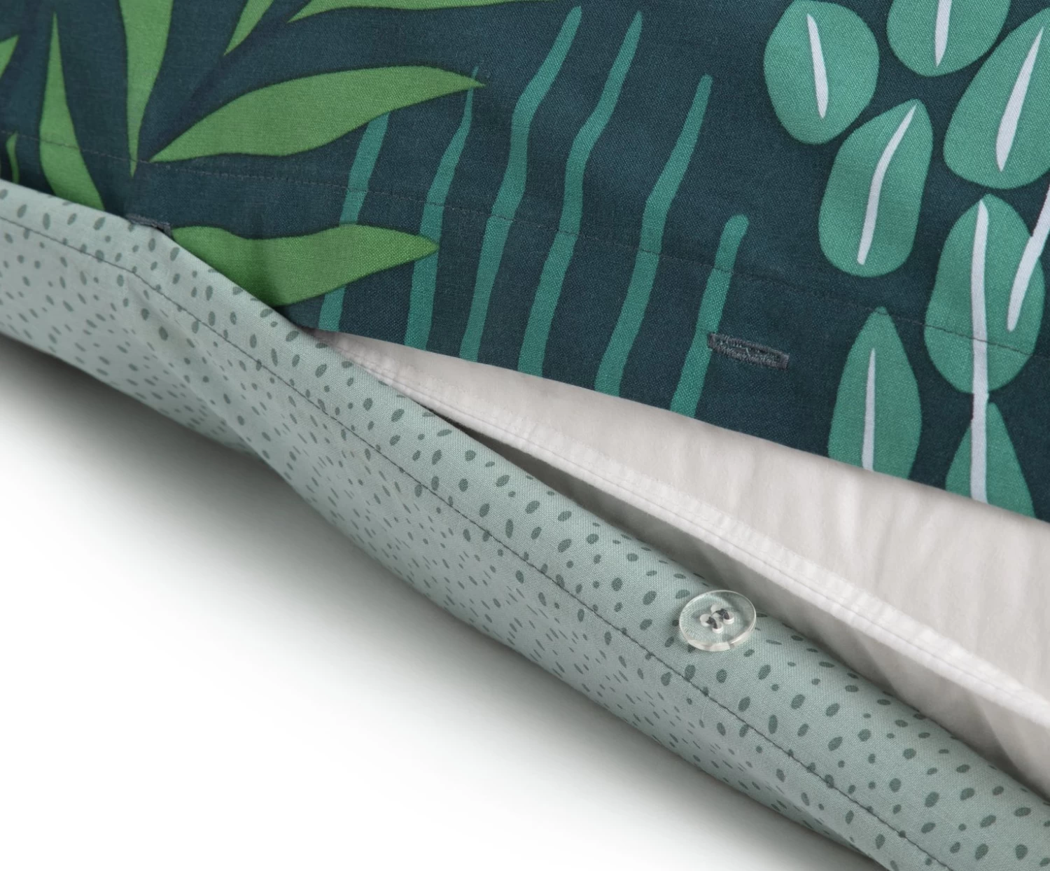 Habitat Kids Cotton Jungle Print Green Bedding Set - Toddler - Image 5
